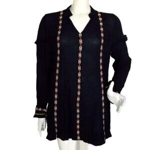 TULAROSA Mini Dress, XS, Revolve/Arabella Embroidered, Long sleeves, Gauze